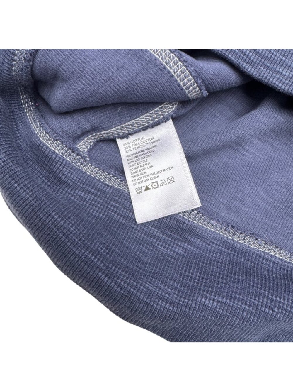 Tommy Bahama Tobago Bay Men's LS Crewneck Pullover Tee Pima Cotton Blend, Sz S - Picture 5 of 8